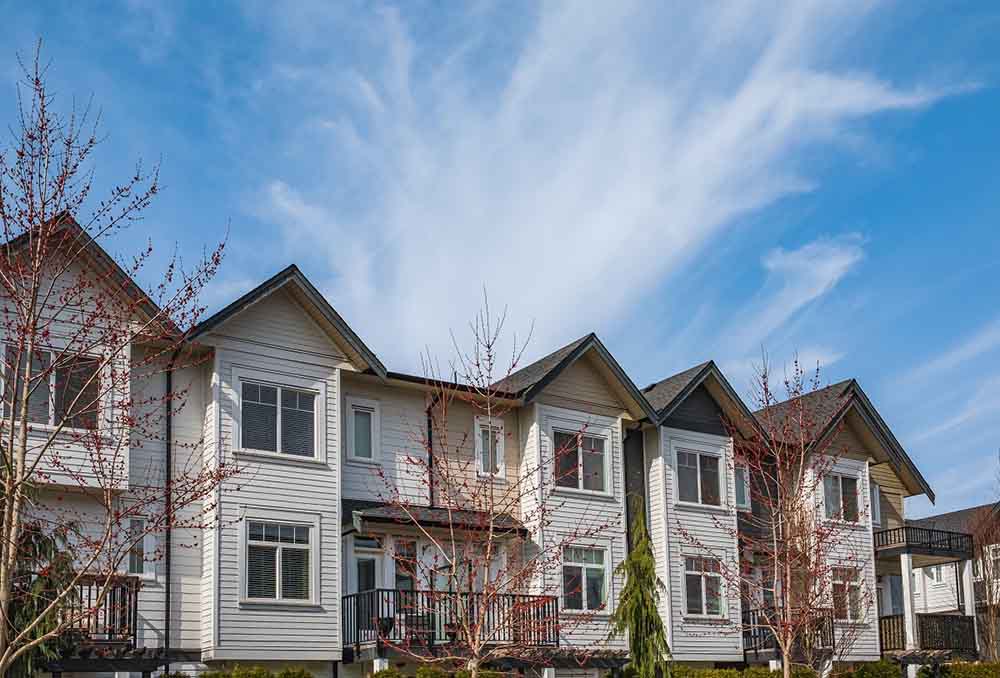 a multi-unit building a multi-unit building