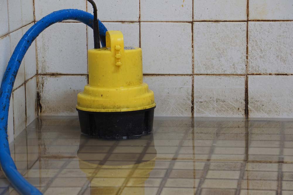 sewer backup in bathroom