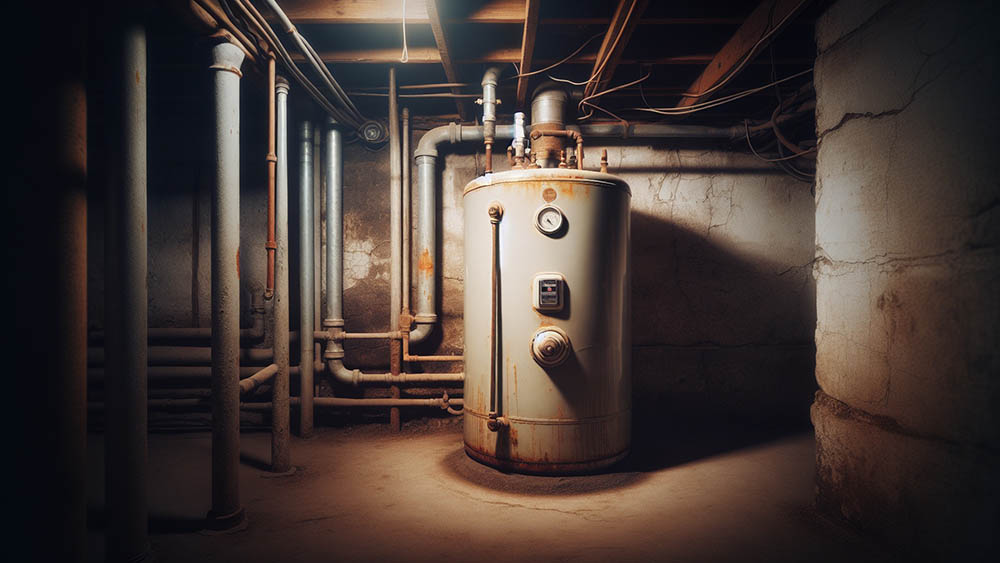 traditional water heater