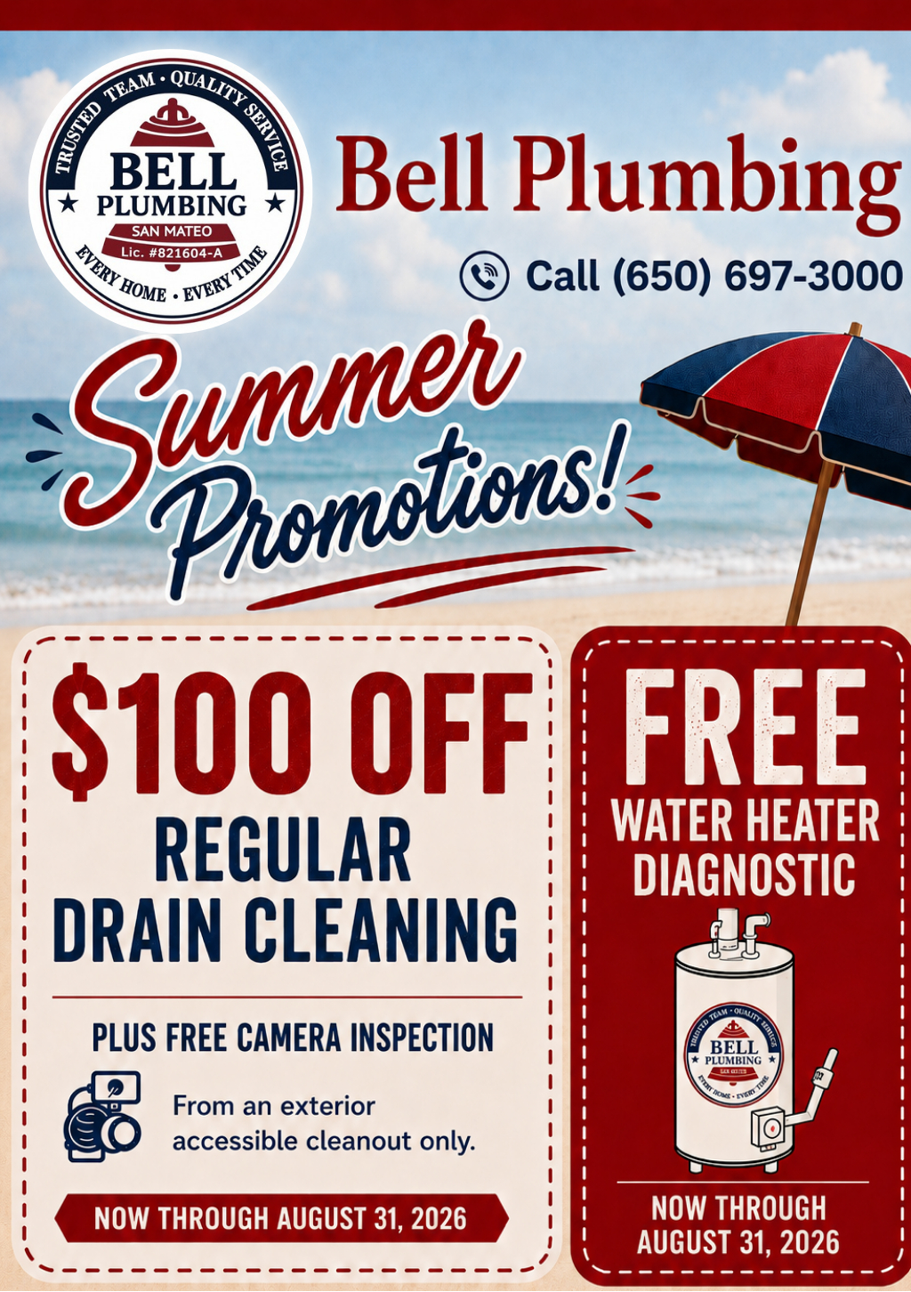 Summer Promotions Flyer