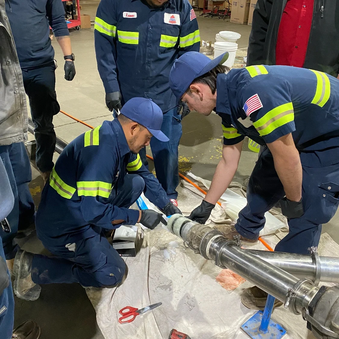 Bell Plumbing Plumbers at work